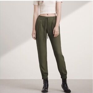 ARITZIA TNA Talula Jogger Pant Olive Green Women's Size Medium